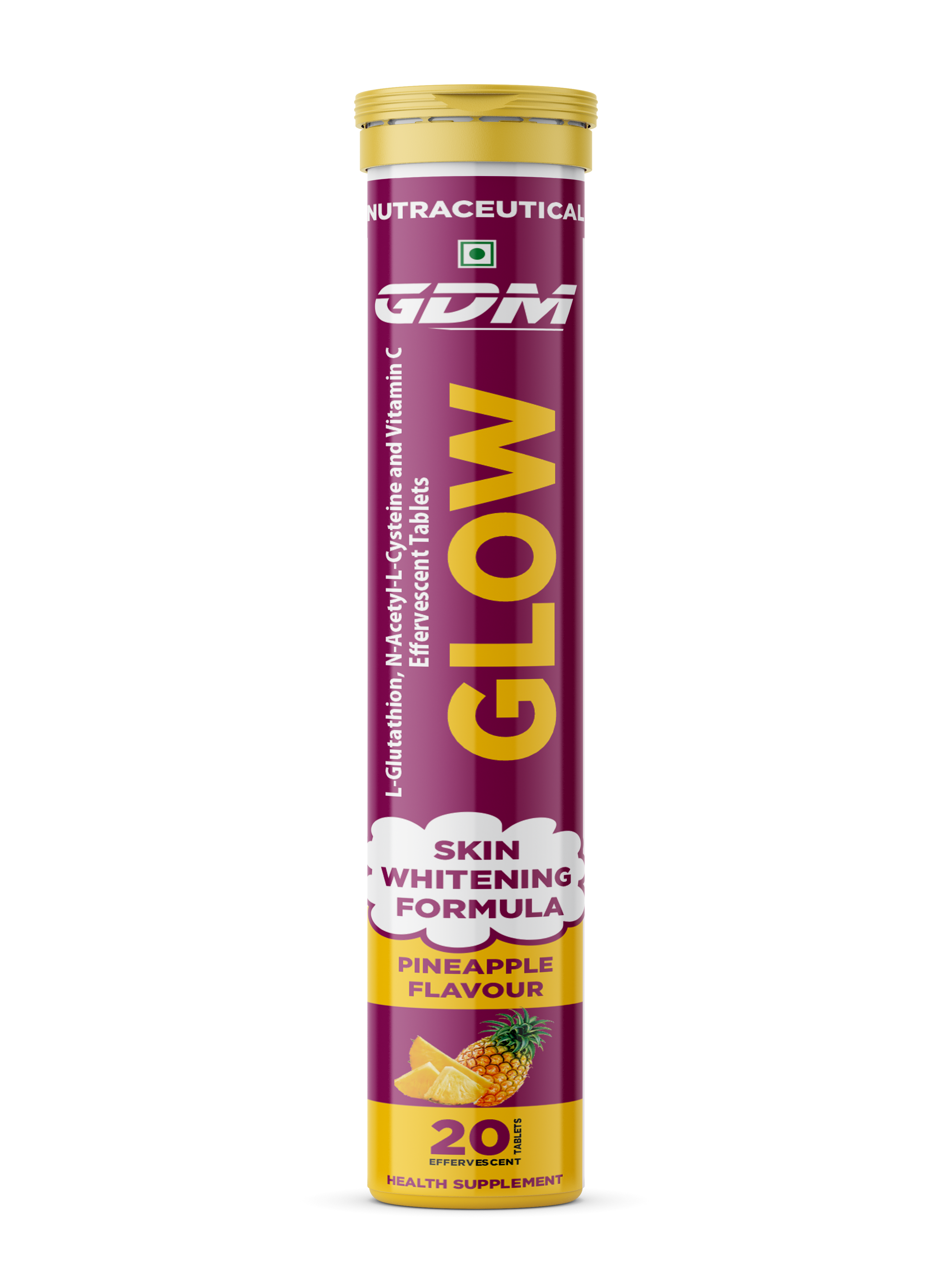 L-Glutathione with N-Acetyl-L-cysteine, Vitamin C & Selenium Effervescent Tablets